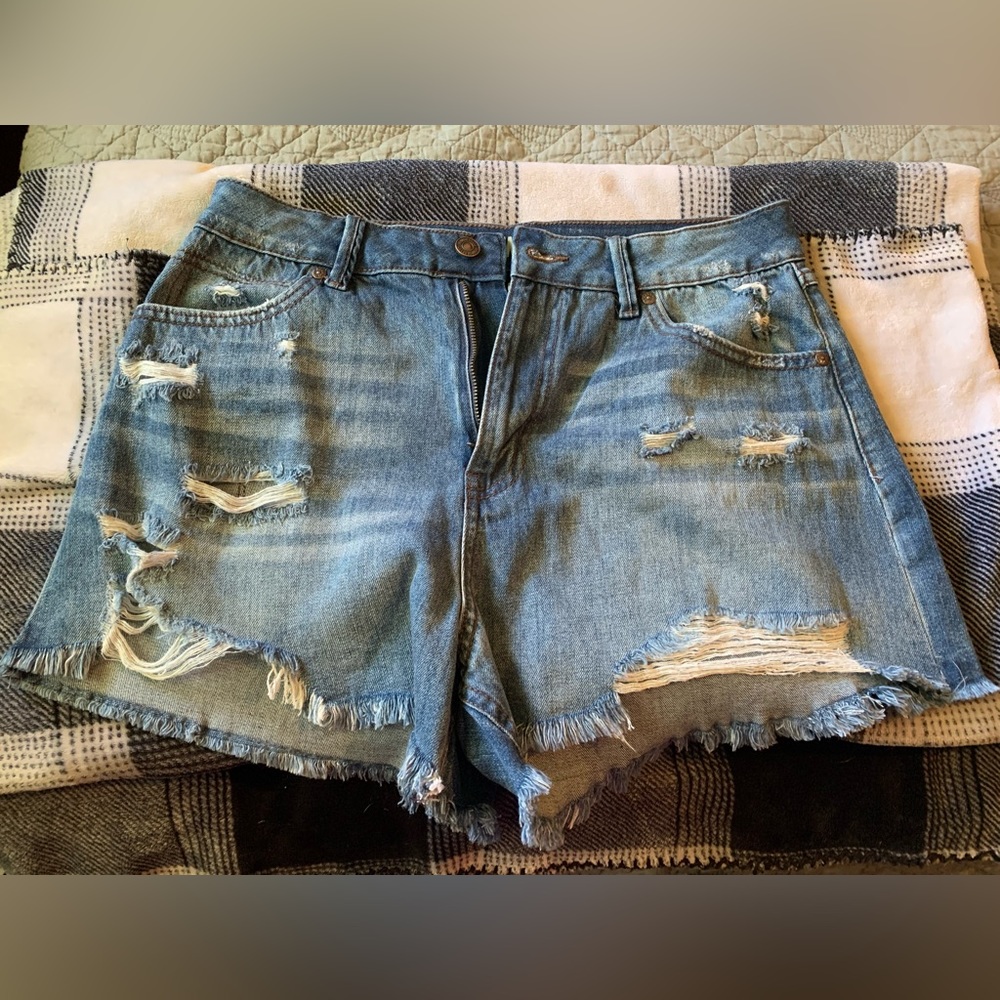 NY rewash super high rise vintage reunion shorts. Size 11/30. Never worn!!
